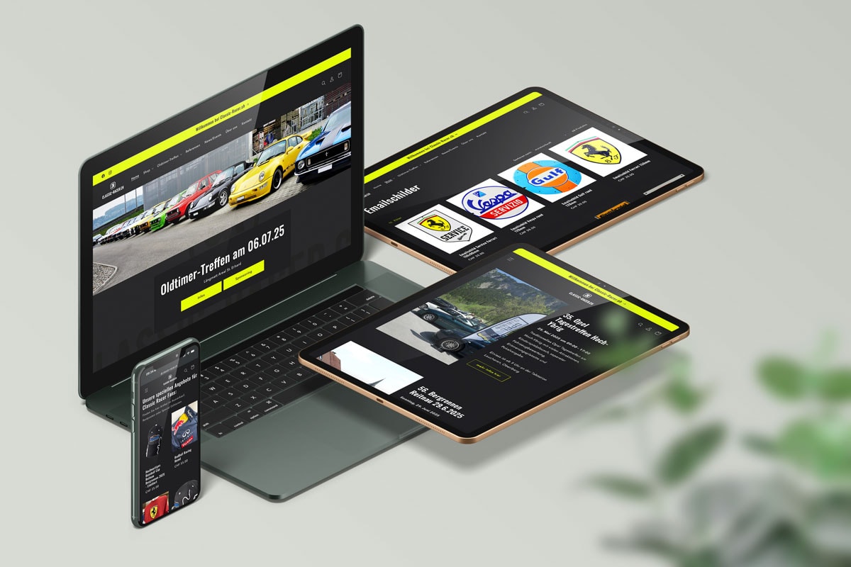 Mockup Classic Racer
